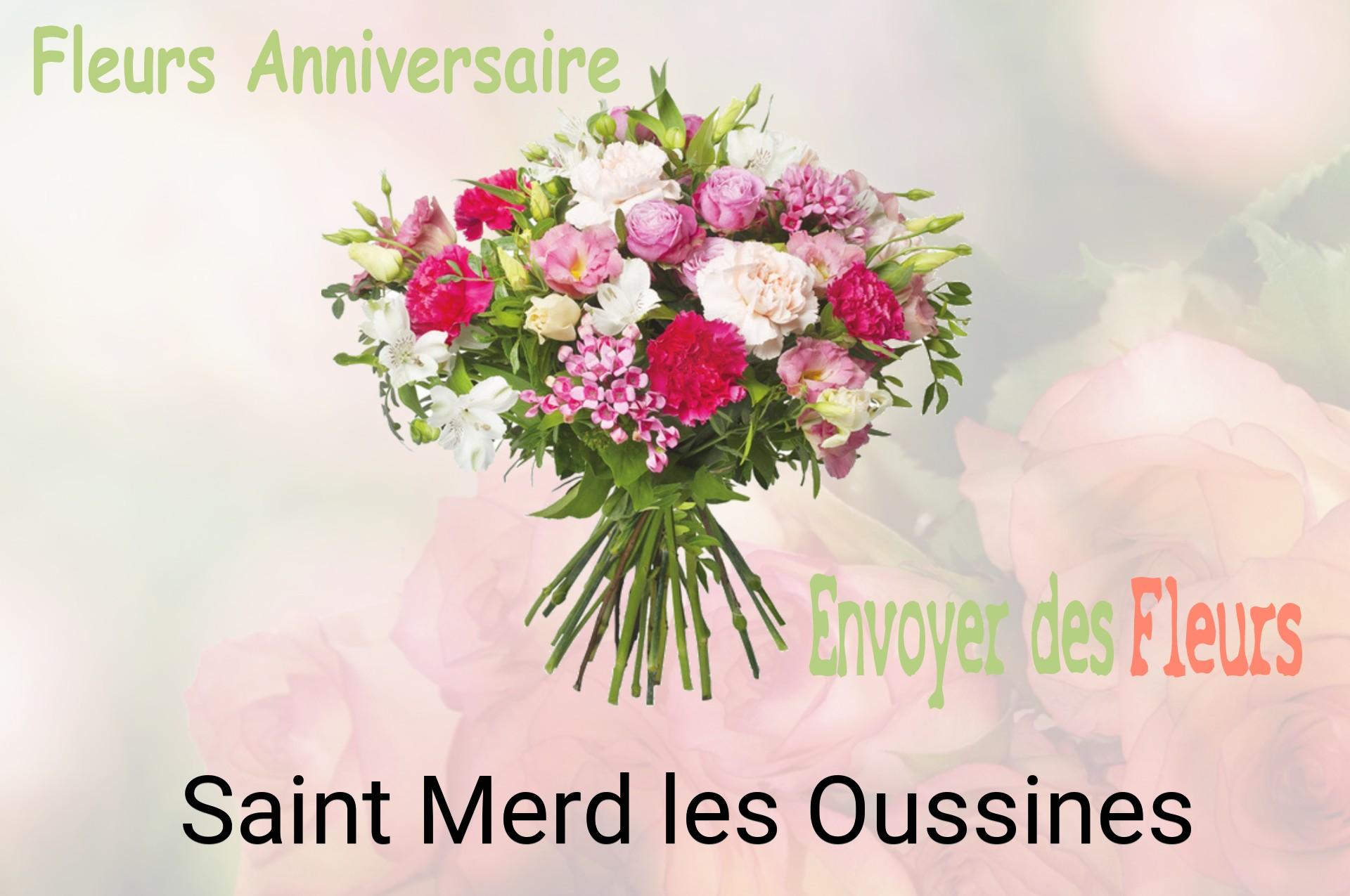 Bouquet de fleurs d’anniversaire livré à Saint-Merd-les-Oussines