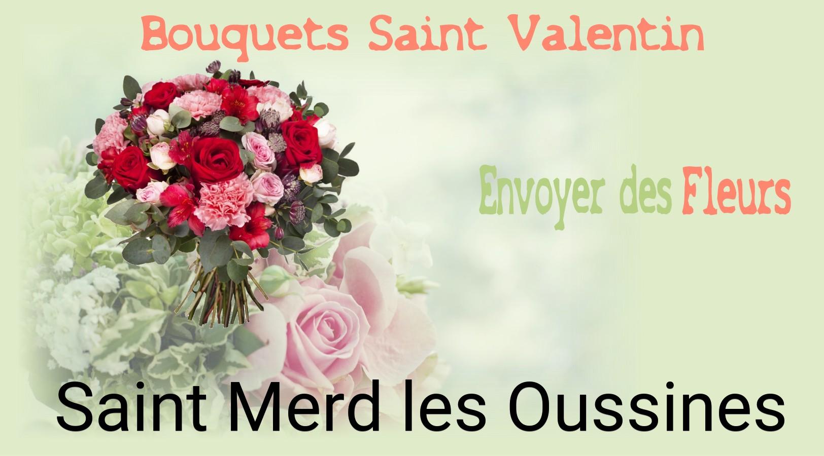 Roses de Saint-Valentin livrées à Saint-Merd-les-Oussines